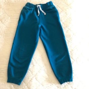 Hanna Andersson Bright Basics Sweatpants, Turquoise, Size 120 / US 6-7, …